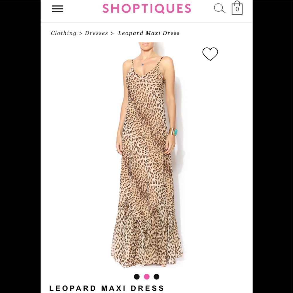 New Leopard Maxi Dress sz.M